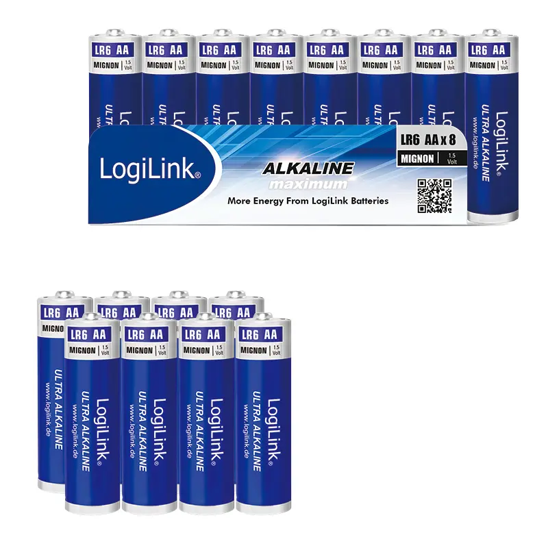 LogiLink LR6F8 AA Alkaline Battery Photo 4