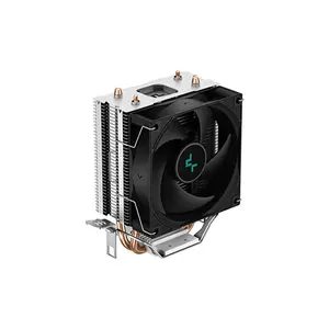 Gaisa dzesētājs DeepCool AG200 — ventilators 92 mm, 2× siltuma caurules 6 mm, PWM, 3050 apgr./min, 119×133×77 mm, saderīgs ar LGA1155/LGA1200/AM4/AM5