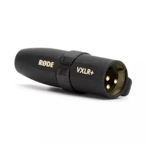 Cable gender changer RØDE VXLR+ 3.5mm TRS mini-jack to XLR Black