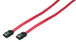 LogiLink SATA 0.9m Cable SATA II Male/Male Red CS0008