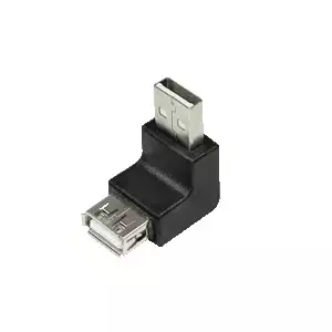 LogiLink USB 2.0 A/A USB 2.0-A Black