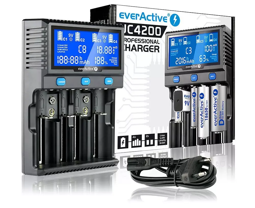 everActive UC-4200 Universal AC Battery Charger 12V 3A Photo 2