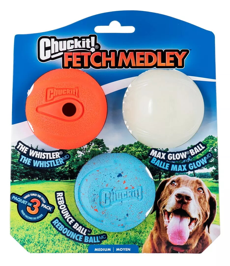 Suņu apmācības rotaļu komplekts chuckit! Fetch