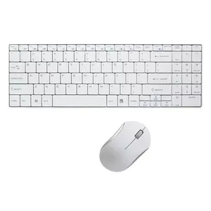 LogiLink ID0109 tastatūra Pele iekļauta RF Bezvadu Balts