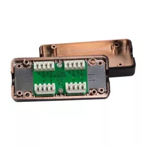 Network junction box LogiLink NP0012B Cat6e Black