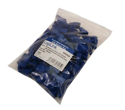 LogiLink MP0008 kabeļa uzgalis RJ-45 zils