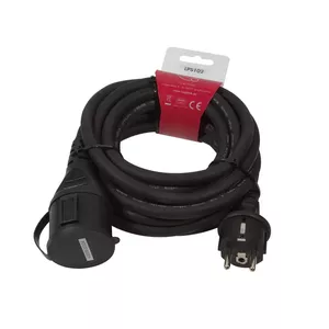 Power Cable LogiLink 5m 2xSchuko