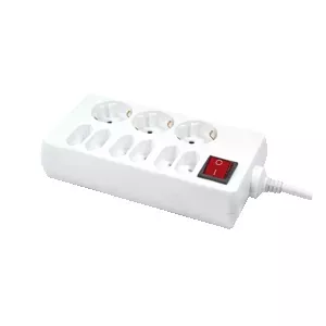 Удлинитель питания LogiLink LPS201 1.5м 9 AC розеток Белый