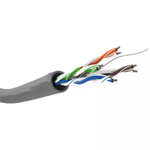 Network cable GOOBAY CAT 5e U/UTP 305 m, grey