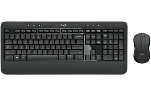 Logitech MK540 Advanced Wireless Keyboard and Mouse Combo Full-size QWERTZ German Layout Membrane Keys Black