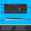 Bezvadu tastatūras un peles komplekts Logitech MK540 ADVANCED Photo 15
