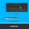Bezvadu tastatūras un peles komplekts Logitech MK540 ADVANCED Photo 16