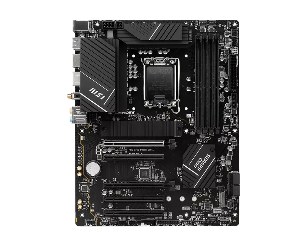 Pamatplate MSI PRO B760-P WIFI DDR4, kods Photo 2