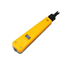 Punch Down Tool Alantec NI005 Black Grey Yellow Hardened Steel