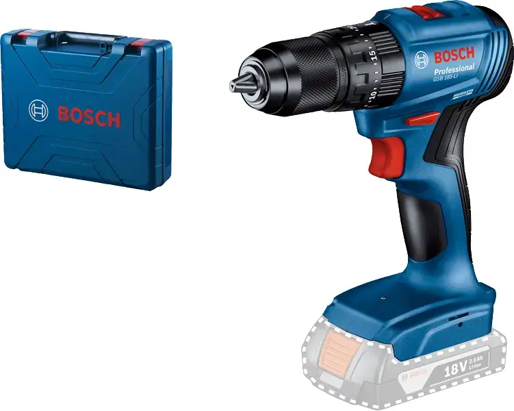 Triecienurbjmašīna Bosch GSB 185-LI Professional Photo 2