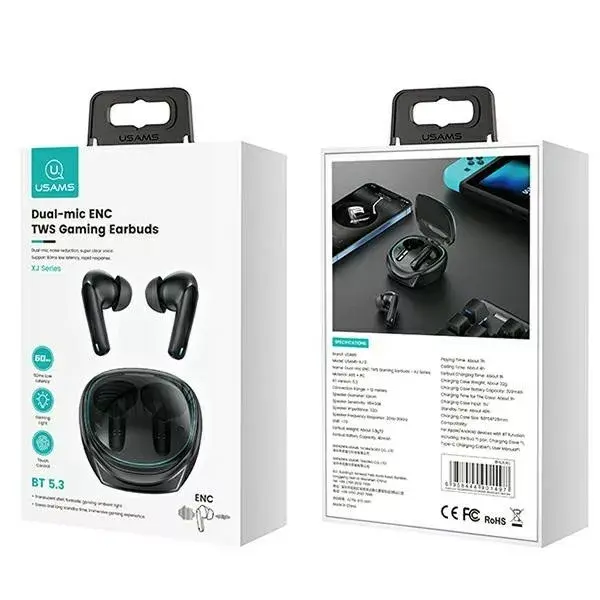 Bluetooth austiņas Usams XJ13 Gaming Photo 2