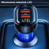Авто зарядка usams CC159CC02 — 2×USB + 1×USB-C, 80W Photo 5