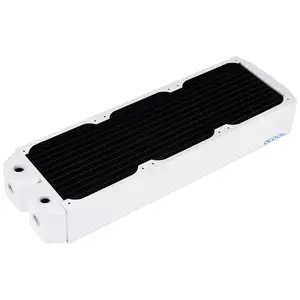 Блок радиатора Alphacool NexXxoS UT60 Латунь Медь Сталь Черный Белый 124мм 400мм 60мм