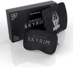 noblechairs Skyrim Kakla un jostas vietas spilvenu komplekts Melns 2 gab.