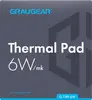 Siltumvada spilventiņš GrauGear G-TMP-6W 100×100×1 mm Photo 2