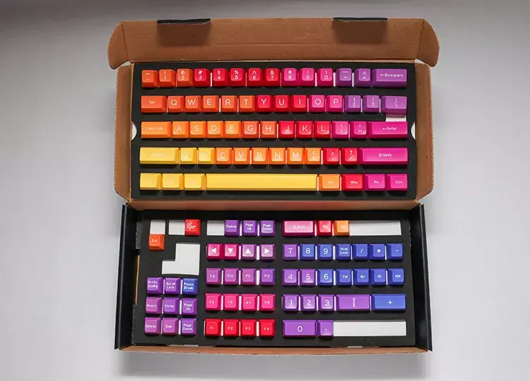 Taustiņpārklājs Ducky Afterglow DKSA108-USADZZWSG Photo 2