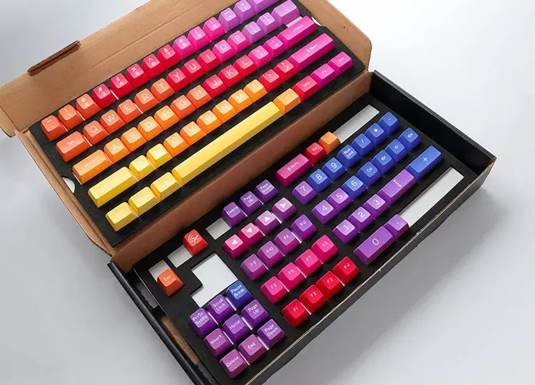 Taustiņpārklājs Ducky Afterglow DKSA108-USADZZWSG Photo 3