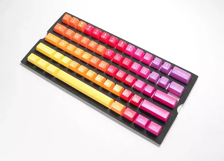 Taustiņpārklājs Ducky Afterglow DKSA108-USADZZWSG Photo 4
