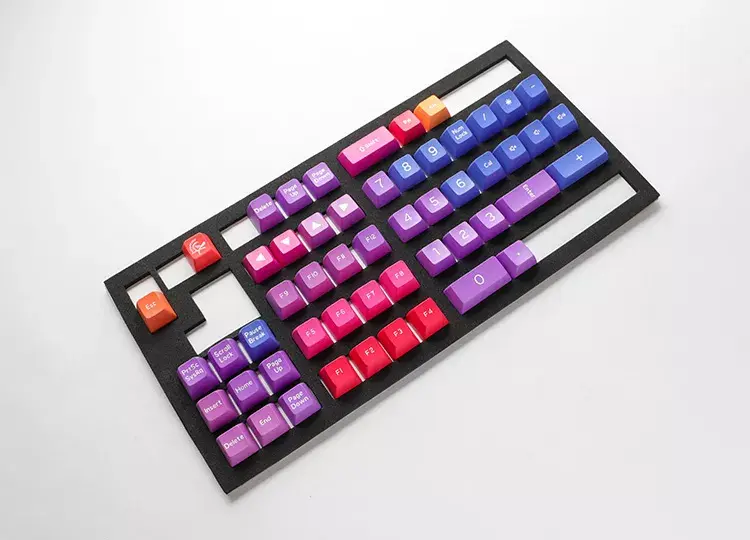Taustiņpārklājs Ducky Afterglow DKSA108-USADZZWSG Photo 5