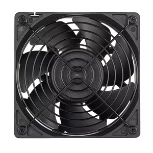 Fan Silverstone FHS 120X 12 cm Black 1000-4000 RPM