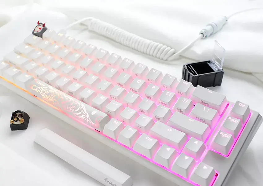 Ducky One 3 Classic Pure White SF Tastatūra Photo 10