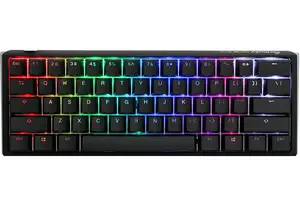 Игровая клавиатура Ducky One 3 Classic Mini проводная USB механическая QWERTZ немецкая черная белая