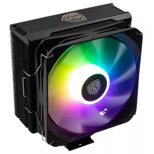 CPU Hybrid Cooler Kolink Umbra EX180 ARGB — 120 mm fan, 800–1800 RPM, 73.6 CFM, 2.12 mmH2O, Black
