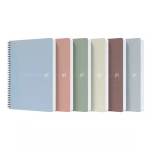 Writing notebook Oxford 400154143 A4 90 sheets Assorted colours