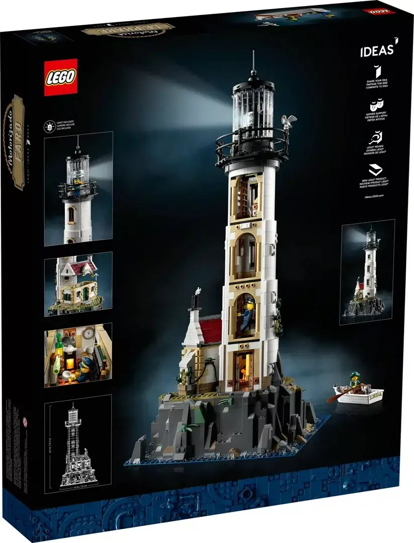 LEGO Ideas motorizēta bāka komplekts 21335 Photo 2