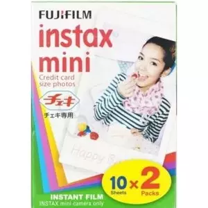 Instant film Fujifilm Instax Mini Glossy 5.4x8.6 cm, 20 sheets
