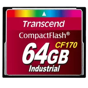 CompactFlash Transcend 64GB CF 64GB Black TS64GCF170