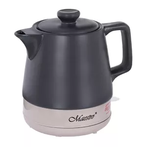 Electric kettle Maestro MR-071-BLACK 1 L Ceramic, 1200 W, concealed heating element, 360° base