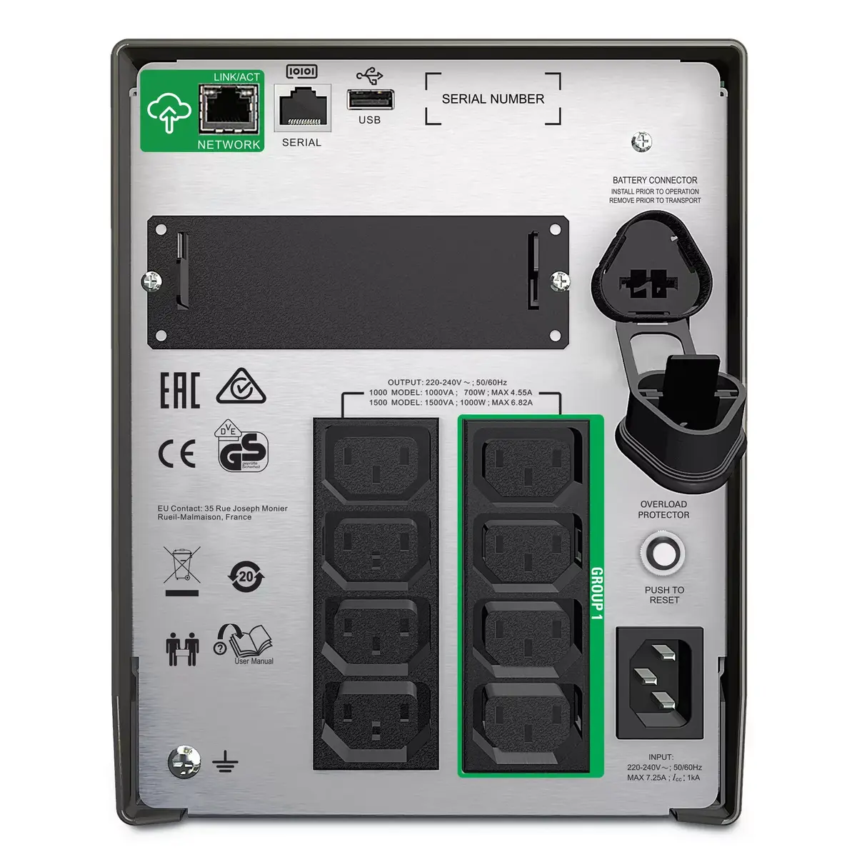 ИБП APC Smart-UPS SMT1000IC Photo 2