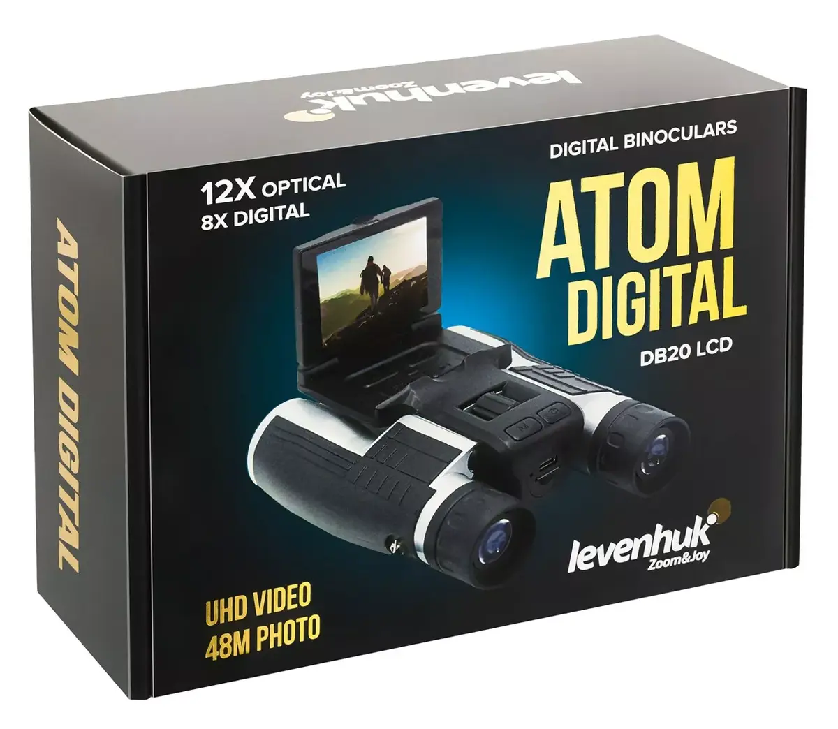 Бинокль Levenhuk Atom DB20 — 20×, 2 МП камера Photo 11