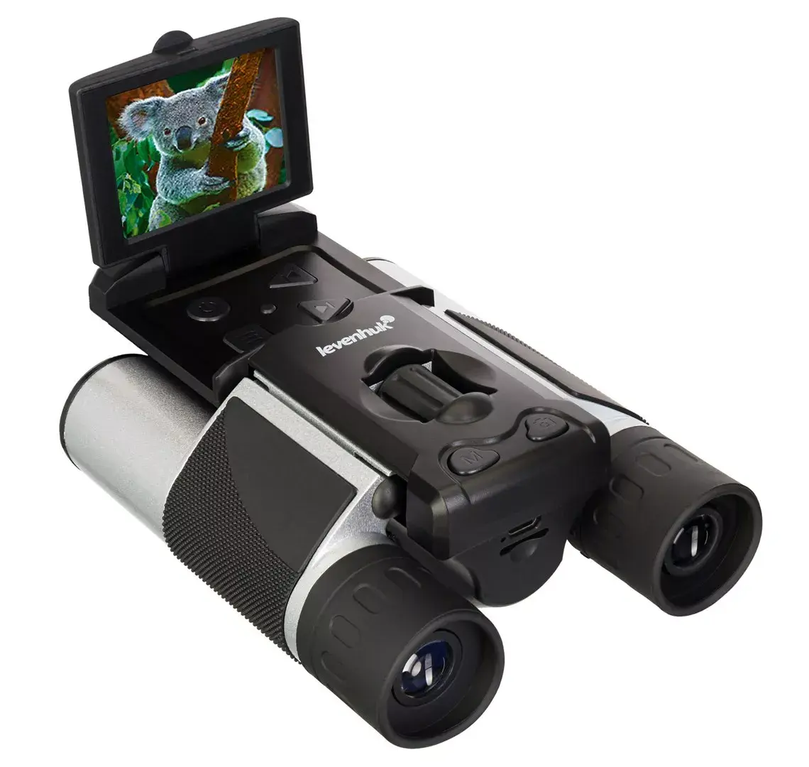 Binoklis Levenhuk Atom DB10 10× ar 2MP kameru Photo 6