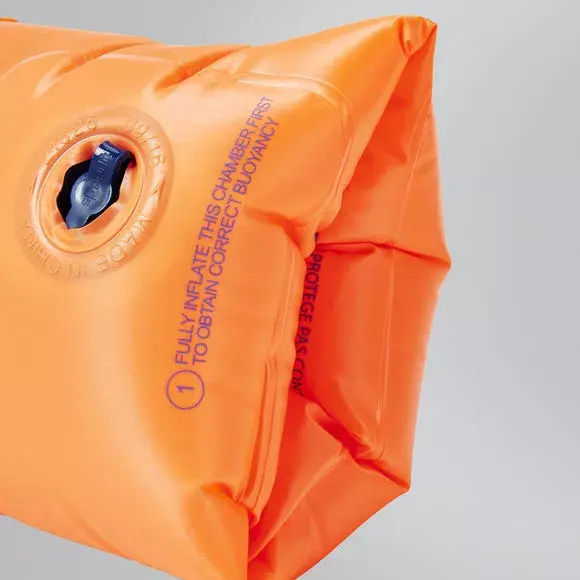 Speedo Roll Up Arm Bands оранжевые нарукавники Photo 4