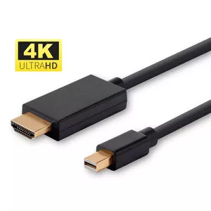 Video cable adapter Microconnect MDPHDMI2B-4K 2m