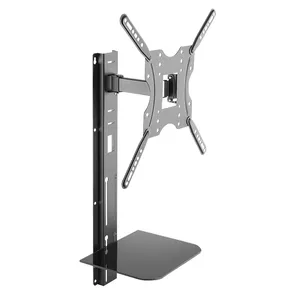 TV mount LogiLink BP0048 55 inch Black Stainless steel