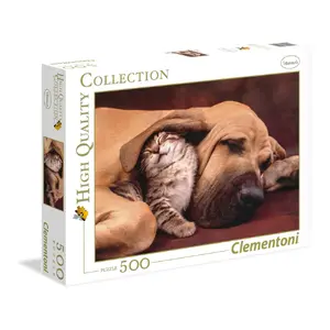 Пазл Clementoni Cuddles 500 элементов — Животные, 14–99 лет