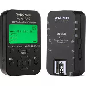 Wireless flash trigger kit Yongnuo YN622C-KIT for Canon — TTL radio trigger set