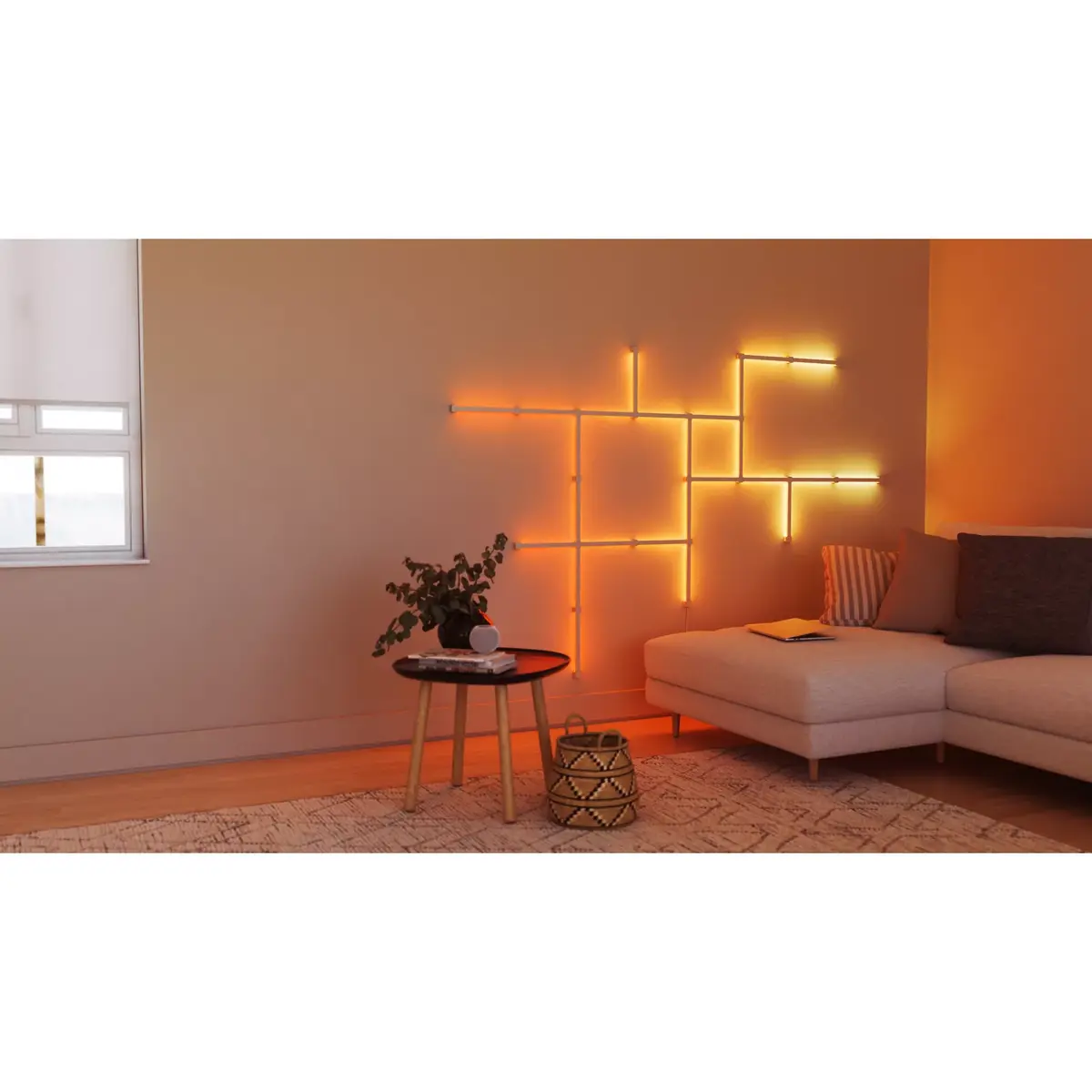 Расширительный комплект Nanoleaf Lines Squared Photo 5