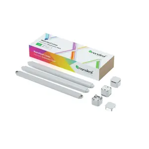 Nanoleaf Lines Squared Expansion Pack LED Light Bars RGB Multi 3 pc