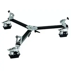 Tripod Manfrotto 114 — 3‑leg universal tripod, max load 60 kg, max height 21 cm, weight 8 kg, black