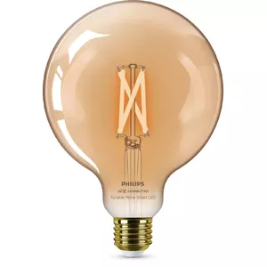 Smart bulb Philips Filament Globe amber 7W G125 E27 LED