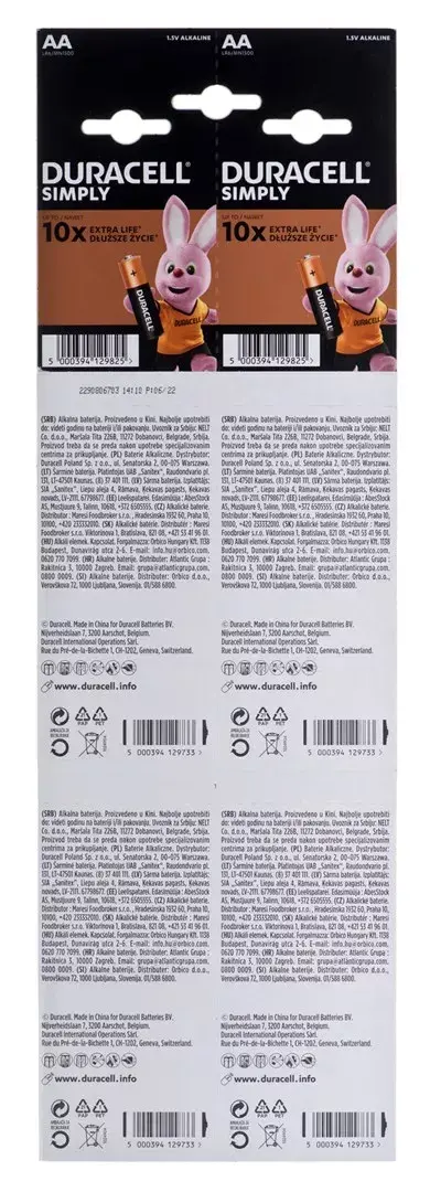 Duracell LR03 AAA alkaline battery Photo 2